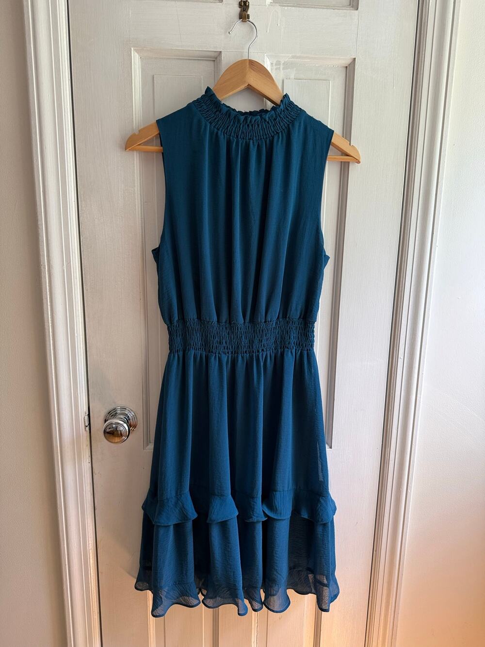 Emma Michele Size Small Aqua Dress